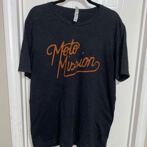 Moto Mission Lets Ride T-shirt Mens XL